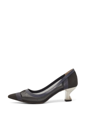 Fendi Pre-Owned Colibri mesh pumps - Black