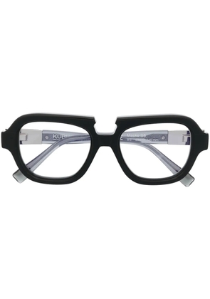 Kuboraum S5 square-frame glasses - Black