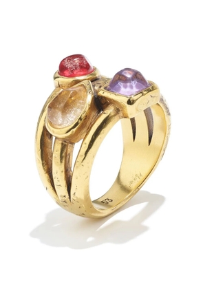 Goossens Mini Cabochons stacking ring - Gold