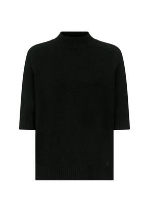 LouLou de Saison Ruth stand-collar cashmere jumper - Black