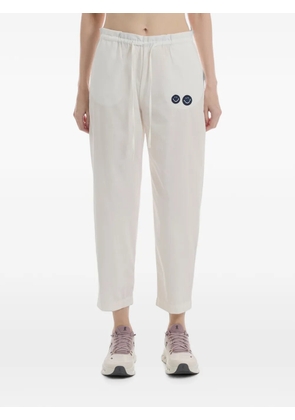 Joshua Sanders Smiley patch track pants - Neutrals