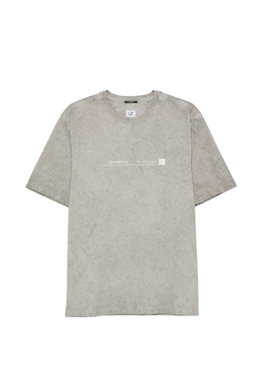 C.P. Company logo-print T-shirt - Grey