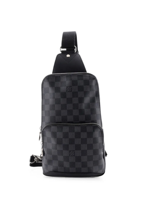 Louis Vuitton Pre-Owned Avenue Sling Bag Damier Graphite crossbody bag - Black
