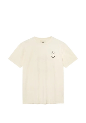 LA PAZ Guerreiro Porto graphic-print T-shirt - Neutrals