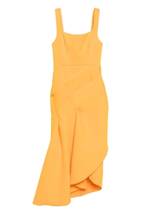 Acler Hewto midi dress - Orange