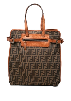 Fendi Pre-Owned 2000-2010 Zucca Canvas tote bag - Brown