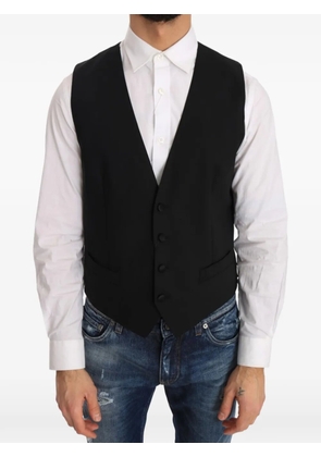 Dolce & Gabbana V-neck waistcoat - Black