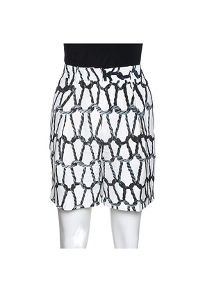 JOSEPH rope-print shorts - White