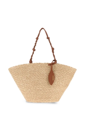 Jil Sander tangle beach bag - Neutrals
