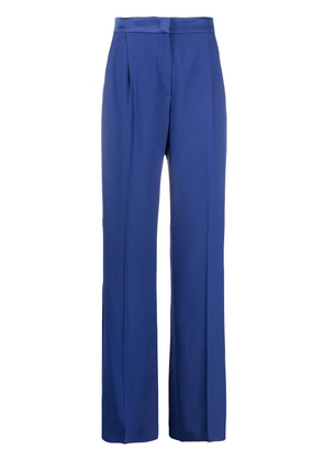 Alberta Ferretti high-waisted wide-leg trousers - Blue