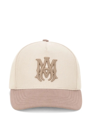 AMIRI MA two-tone cotton hat - Neutrals