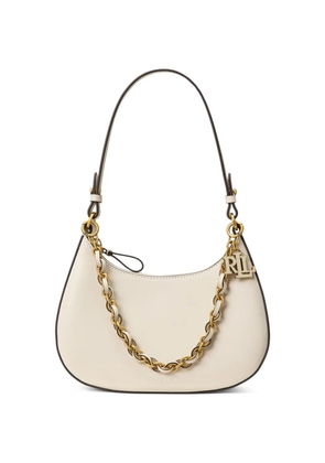 Lauren Ralph Lauren medium Marcy zip shoulder bag - White