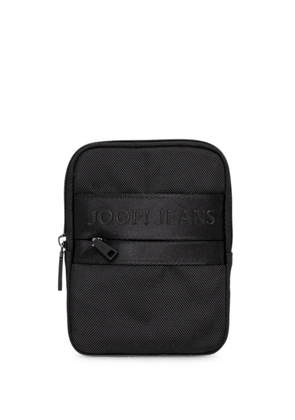 Joop! Modica Rafael logo-debossed zip-fastening messenger bag - Black