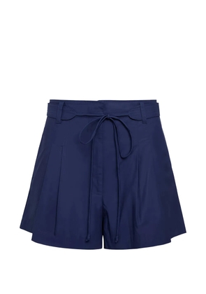 Marie Oliver Lander pleated shorts - Blue
