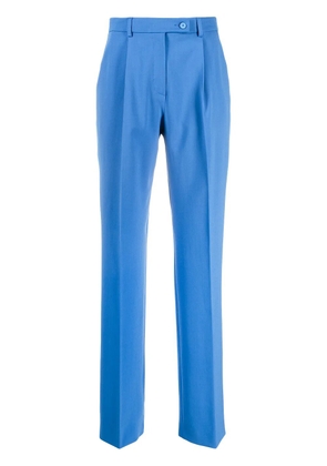 Alberta Ferretti straight-leg tailored trousers - Blue