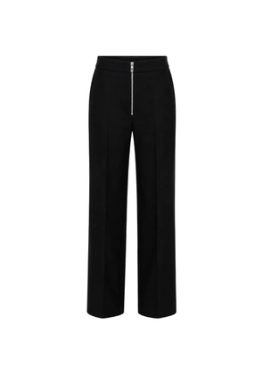 LGN LOUIS GABRIEL NOUCHI zip-detail straight-leg trousers - Black