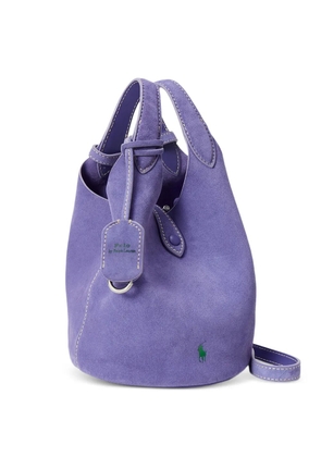 Polo Ralph Lauren Polo Play leather tote bag - Purple