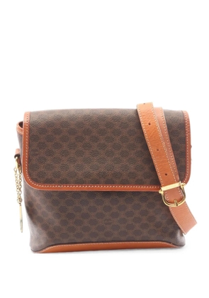 Celine Pre-Owned 2000s Macadam shoulder bag - Brown