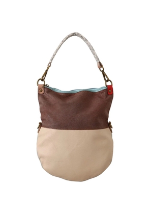 ebarrito snakeskin-print leather tote bag - Neutrals