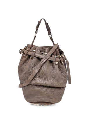 Alexander Wang Diego calf leather bucket bag - Brown