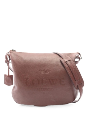 Loewe Pre-Owned 2000s Heritage shoulder bag - Brown