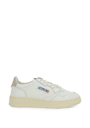 Autry Medalist perforated leather sneakers - Neutrals