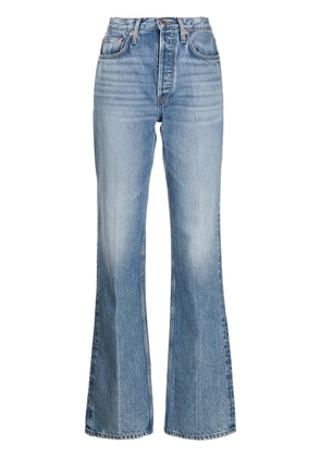 RE/DONE 70s Bootcut whiskered jeans - Neutrals