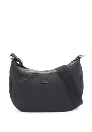 Gucci Pre-Owned 2000s GG canvas shoulder bag - Black