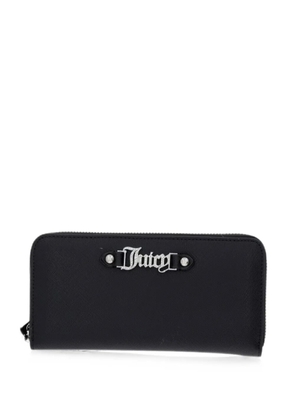 Juicy Couture Aurora logo-plaque zip-around wallet - Black