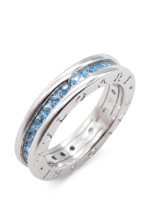 Bvlgari Pre-Owned B-zero Blue topaz ring - Silver