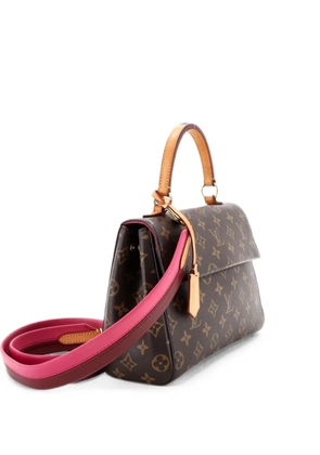 Louis Vuitton Pre-Owned Cluny Top Handle Bag Monogram Canvas BB satchel - Brown