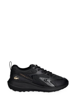 Lacoste L003 Evo panelled logo-patch sneakers - Black