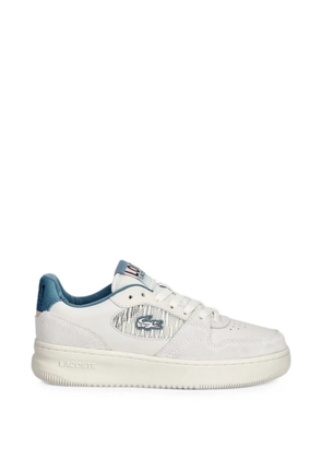 Lacoste L001 panelled leather sneakers - Neutrals