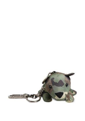 Dolce & Gabbana camouflage-pattern dog keychain - Green
