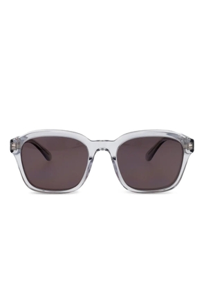 Emporio Armani acetate square sunglasses - White