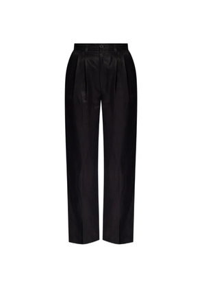 ANINE BING Carrie high-waisted trousers - Black