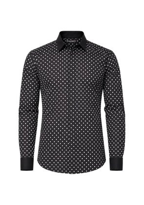 Dolce & Gabbana polka-dot print shirt - Black
