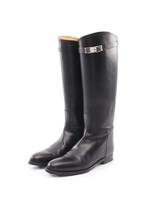 Hermès Pre-Owned 2010s Kelly Jumping knee-high boots - Black