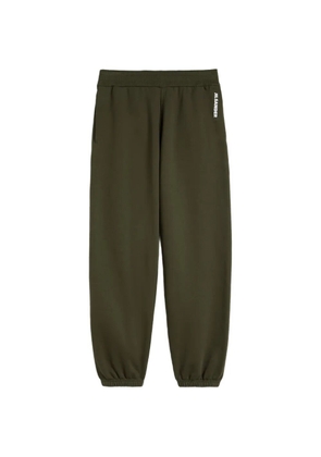Jil Sander logo-print cotton track pants - Green