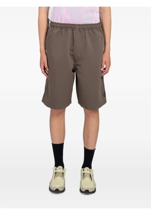 Stüssy Beach twill shorts - Brown