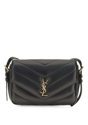 Saint Laurent Loulou Cassandre Toy quilted leather shoulder bag - Black