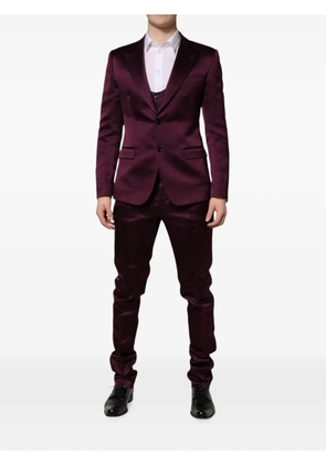 Dolce & Gabbana single-breasted suit - Purple