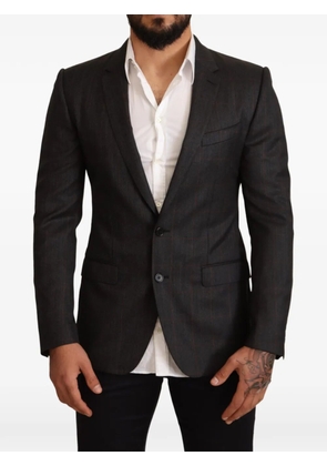 Dolce & Gabbana Martini check double-breasted blazer - Grey