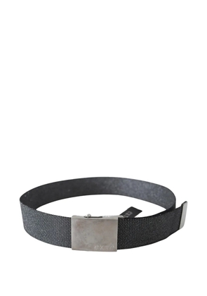 xte brushed-buckle belt - Black