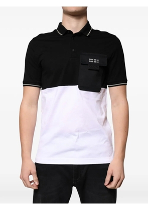 Dolce & Gabbana chest-pocket polo shirt - Black