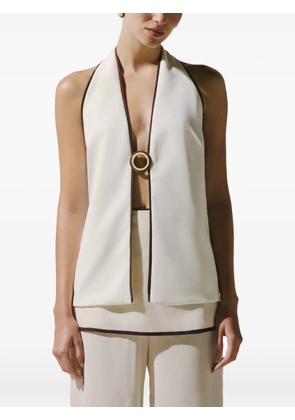 Baobab Bianca ring-detail blouse - Neutrals