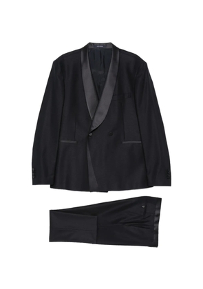 Tagliatore shawl-lapel double-breasted suit - Blue