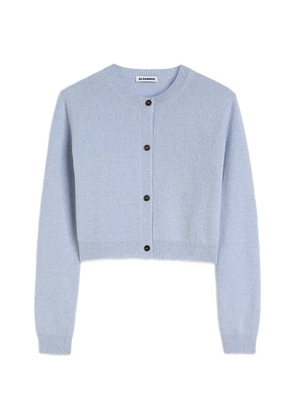 Jil Sander crew-neck cardigan - Blue