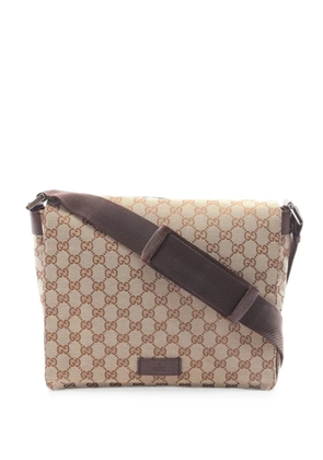 Gucci Pre-Owned 2000s GG canvas shoulder bag - Neutrals