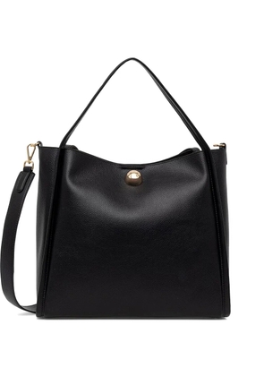 TWINSET logo-plaque shoulder bag - Black